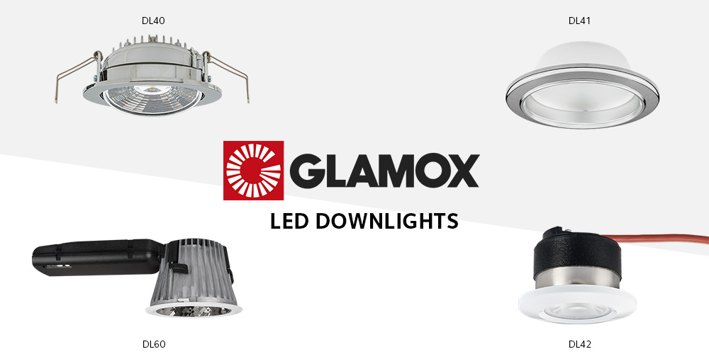 LED series downlights from Glamox